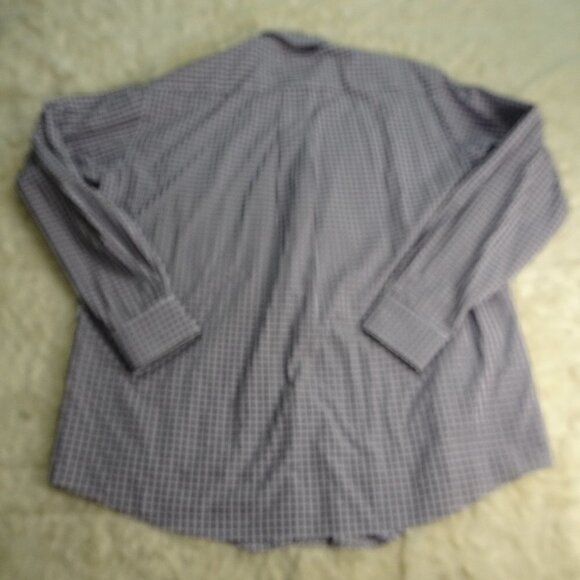 Nautica Checkered L/S Button Up Shirt Sz 17 36/37 - Picture 2 of 6